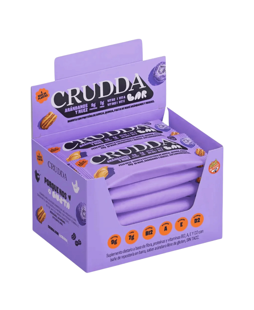 Crudda Caja Arándanos (9G)