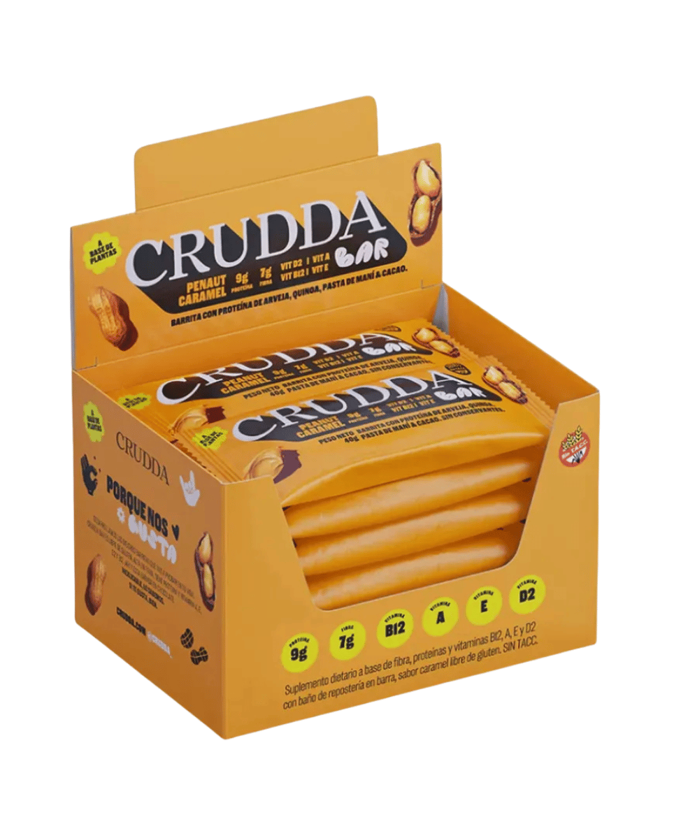 Crudda Caja Peanut Caramel (9G)